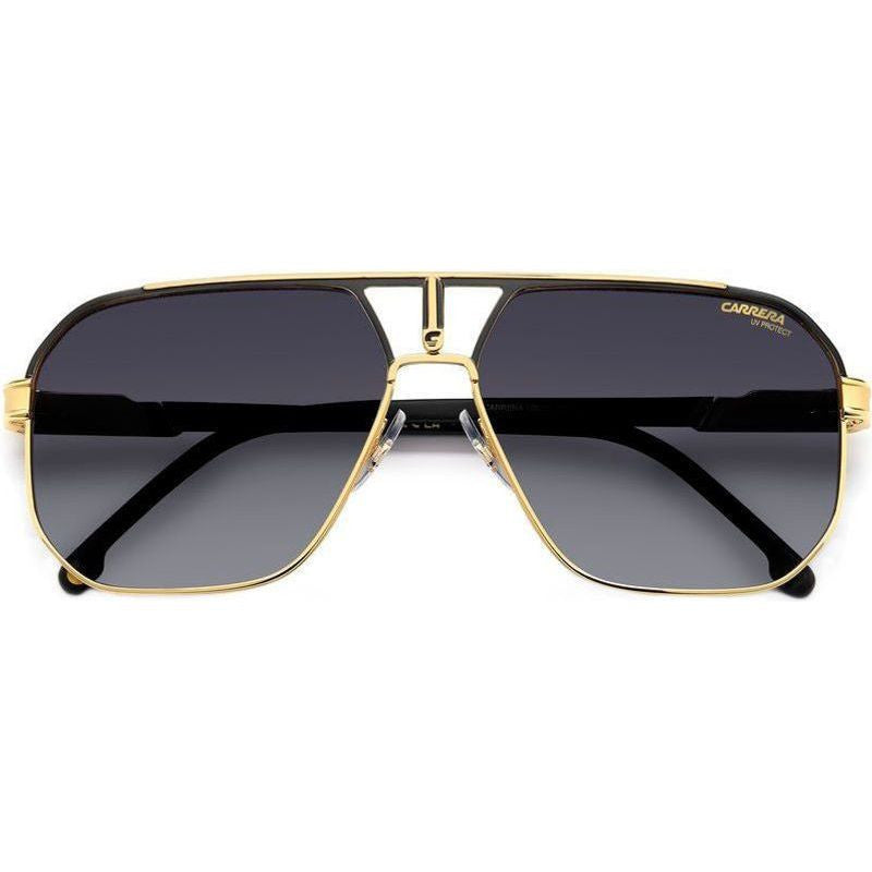 1062/S, Matte Black Gold Black/Dark Grey Gradient Lenses