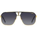 1062/S, Matte Black Gold Black/Dark Grey Gradient Lenses