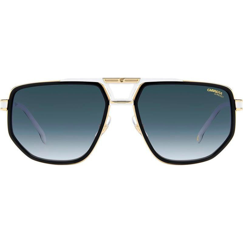 1072/S, Black White/Dark Blue Gradient Lenses