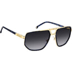 1072/S, Blue Gold/Dark Grey Gradient Lenses