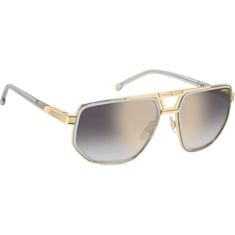 1072/S, Grey/Grey Gold Gradient Mirror Lenses
