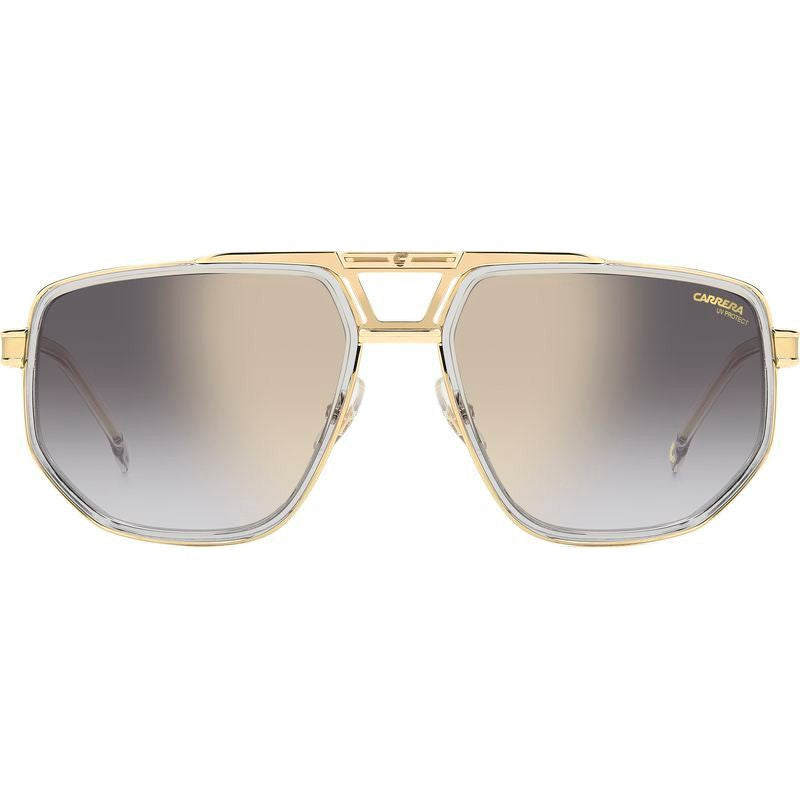1072/S, Grey/Grey Gold Gradient Mirror Lenses