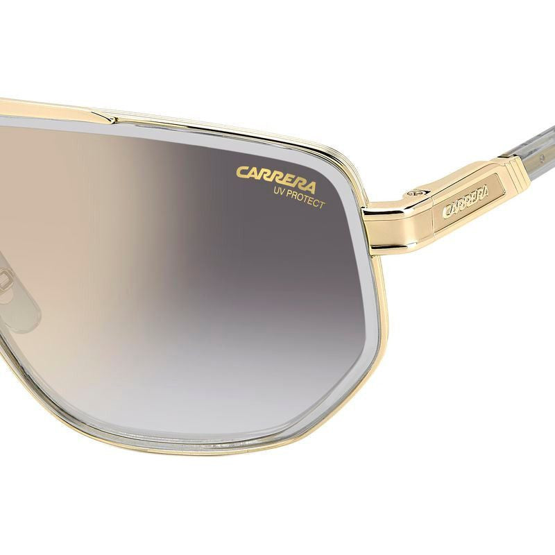 1072/S, Grey/Grey Gold Gradient Mirror Lenses