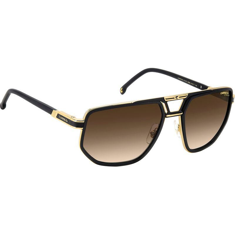 1072/S, Matte Black/Black Brown Gradient Lenses
