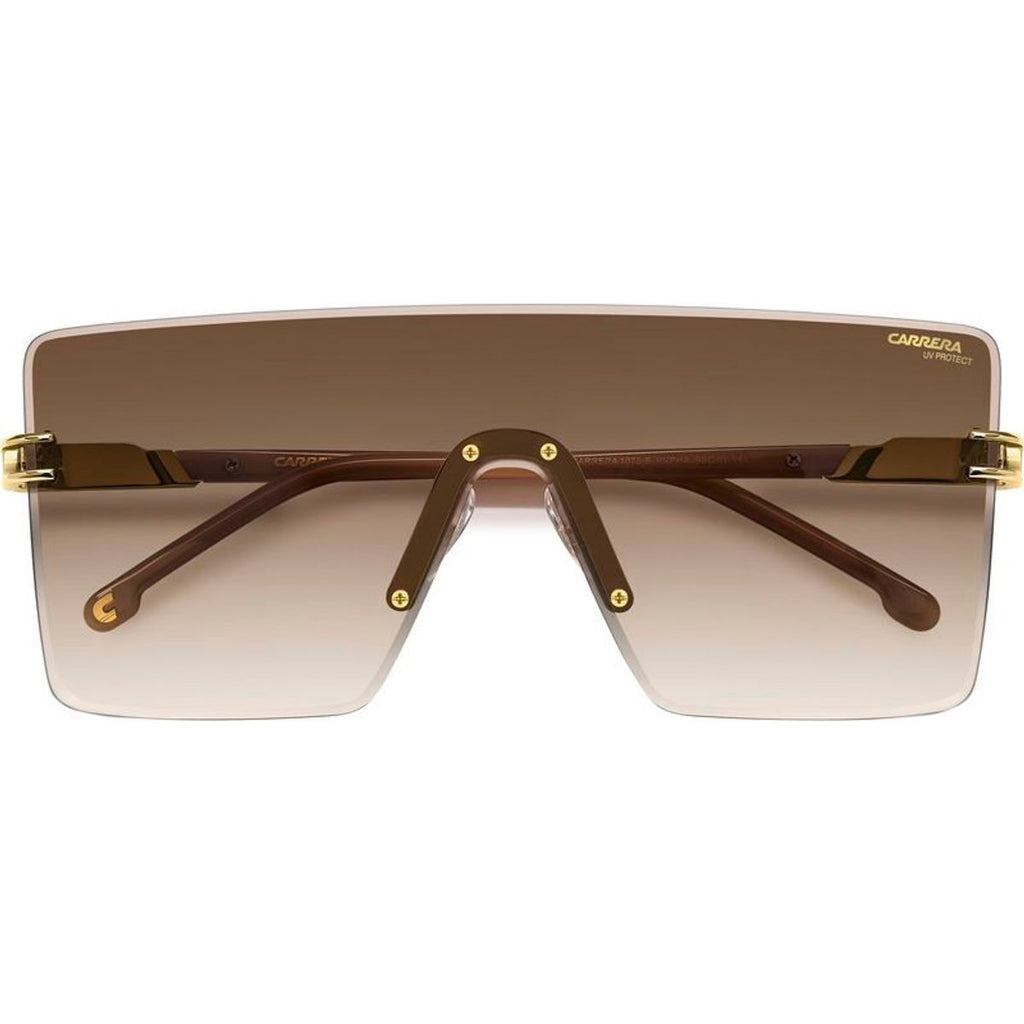 1075/S, Gold and Ivory/Brown Gradient Lenses