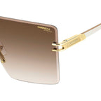 1075/S, Gold and Ivory/Brown Gradient Lenses