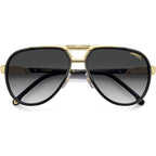 1076/S, Black and Gold/Dark Grey Gradient Lenses