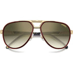 1076/S, Black and Red/Green Gradient Lenses