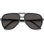 1076/S, Black and Dark Ruthenium/Grey Polarised Lenses