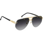 1087/S, Gold and Black/Dark Grey Gradient Lenses