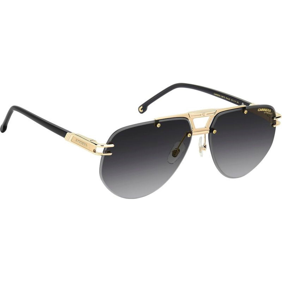 1087/S, Gold and Black/Dark Grey Gradient Lenses
