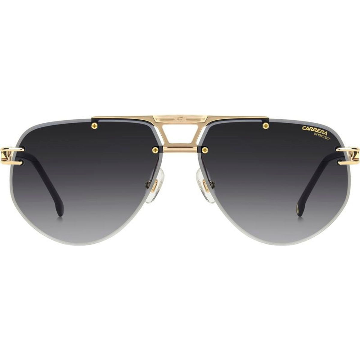 1087/S, Gold and Black/Dark Grey Gradient Lenses