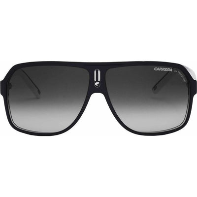 Carrera 27, Black Crystal White/Grey Gradient Lenses