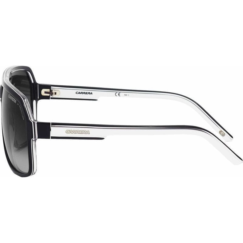 Carrera 27, Black Crystal White/Grey Gradient Lenses