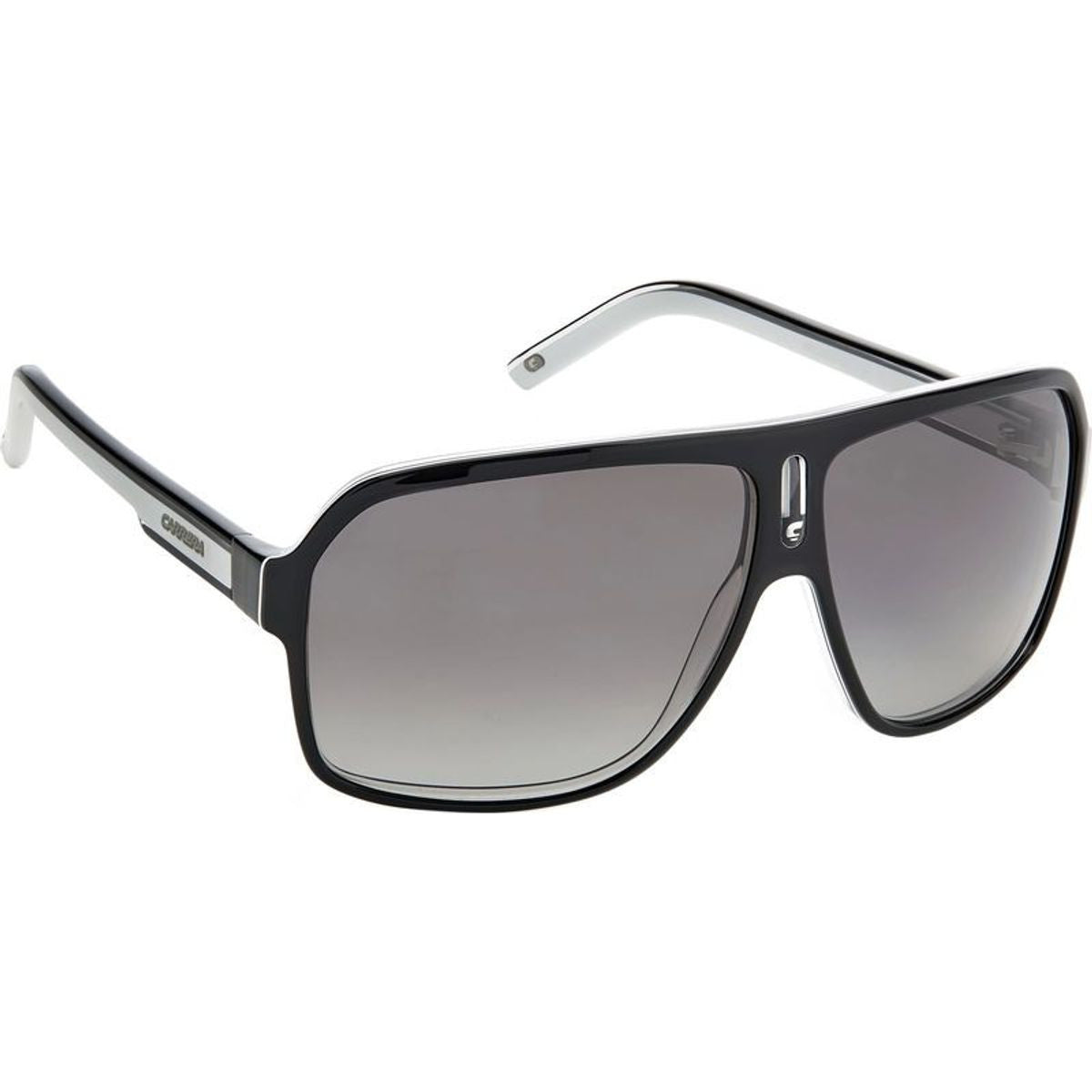 Carrera 27, Black and White/Grey Gradient Polarised Lenses
