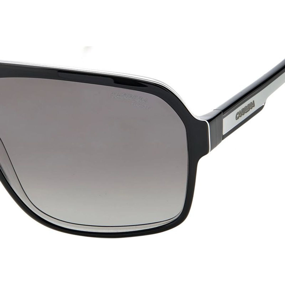 Carrera 27, Black and White/Grey Gradient Polarised Lenses