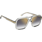 317/S, Grey/Grey Gold Gradient Mirror Lenses