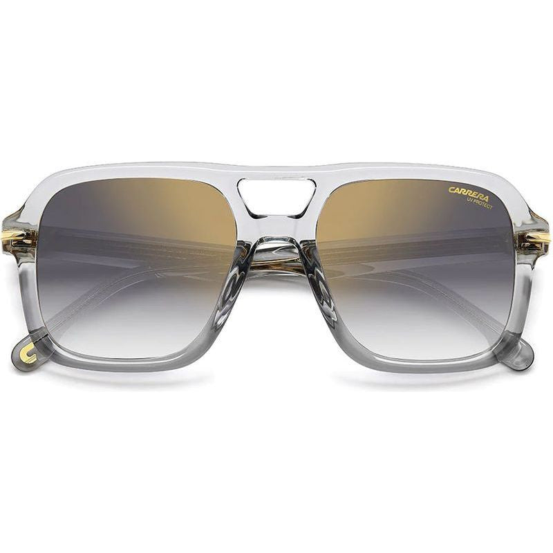317/S, Grey/Grey Gold Gradient Mirror Lenses