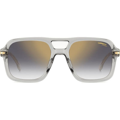 317/S, Grey/Grey Gold Gradient Mirror Lenses