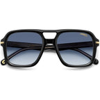 317/S, Striped Black/Dark Blue Gradient Lenses