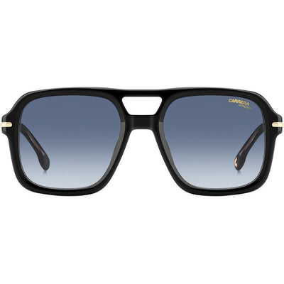 317/S, Striped Black/Dark Blue Gradient Lenses