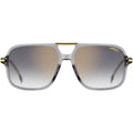 350/S, Transparent Grey/Grey Gold Mirror Lenses