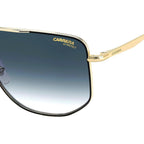 355/S, Gold Black/Dark Blue Gradient Lenses