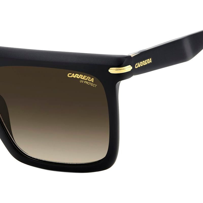 359/S, Matte Black Gold/Black Brown Gradient Lenses