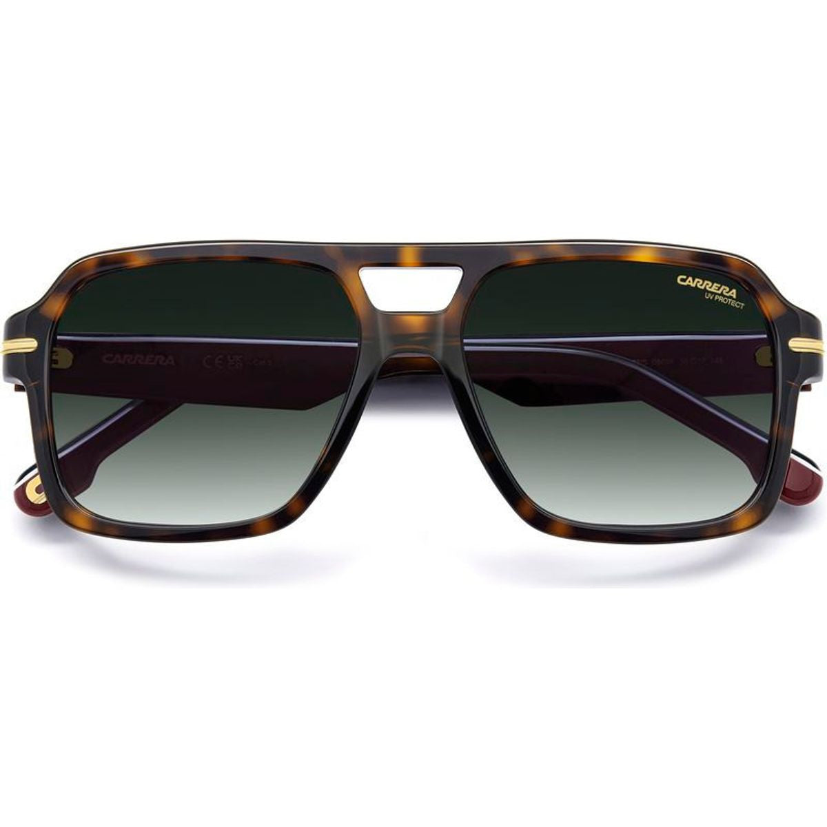 377/S, Dark Havana/Green Gradient Lenses