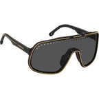 C Sport 02/S, Matte Black Gold/Grey Lenses