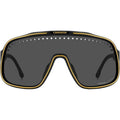 C Sport 02/S, Matte Black Gold/Grey Lenses
