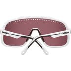 C Sport 02/S, Matte White/High Contrast Blue Mirror Lenses