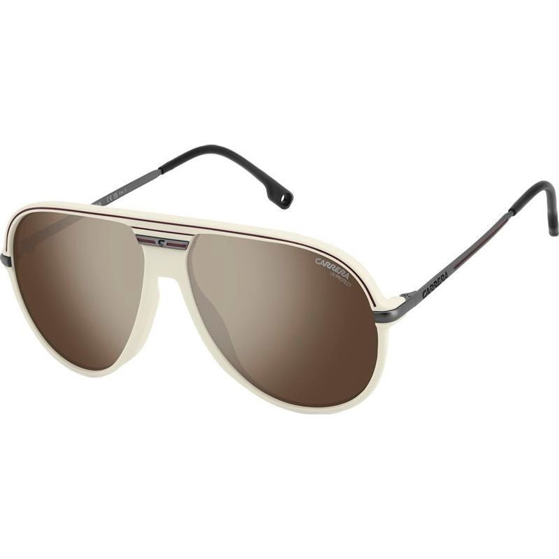 C Sport 06/S, Ivory/Silver Mirror Lenses