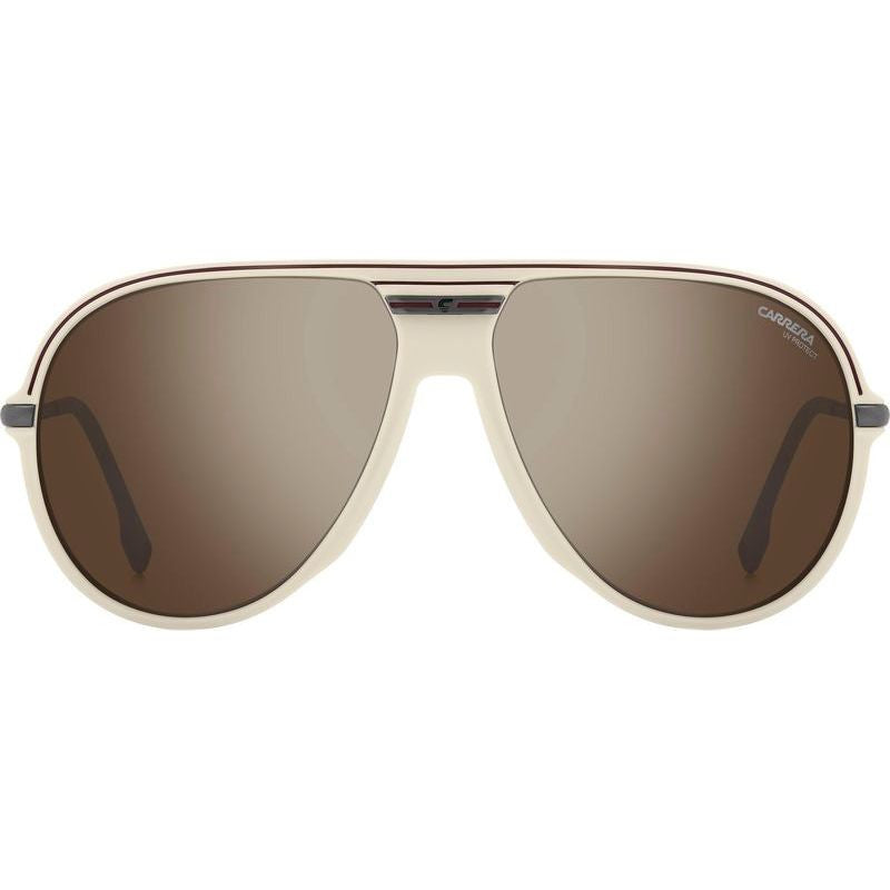 C Sport 06/S, Ivory/Silver Mirror Lenses