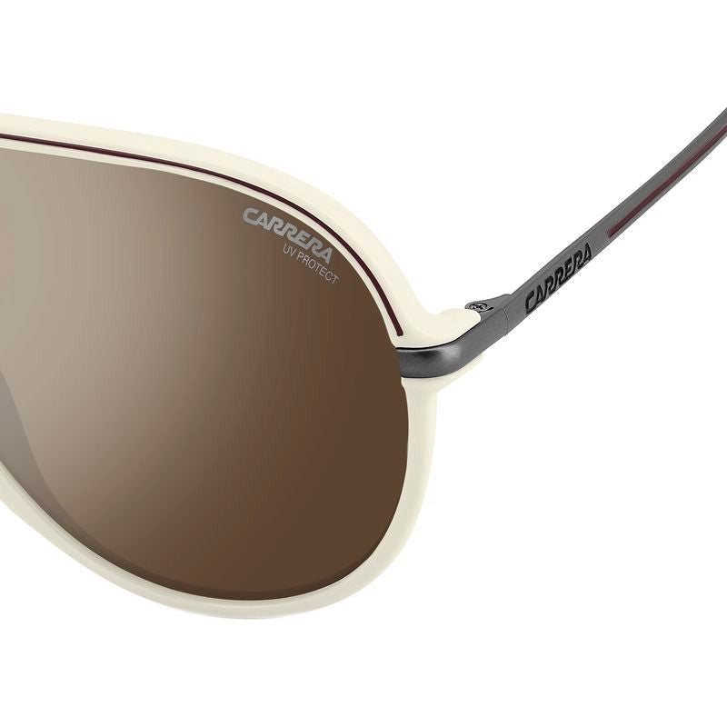 C Sport 06/S, Ivory/Silver Mirror Lenses