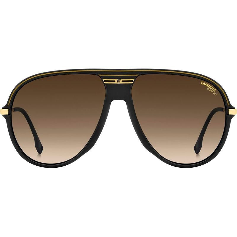 C Sport 06/S, Matte Black Gold/Black Brown Gradient Lenses