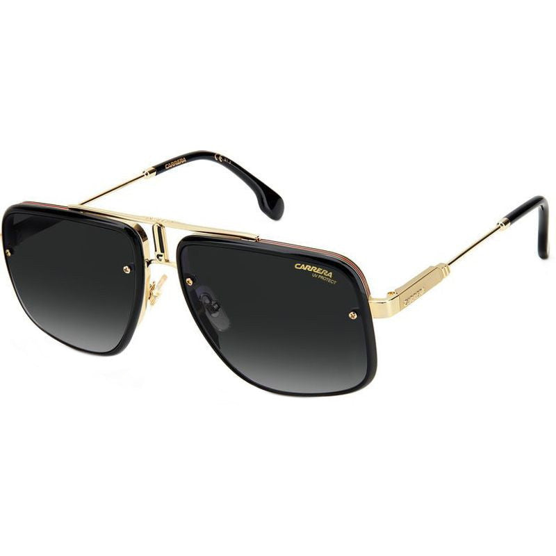 CA Glory II, Gold Black/Dark Grey Gradient Lenses