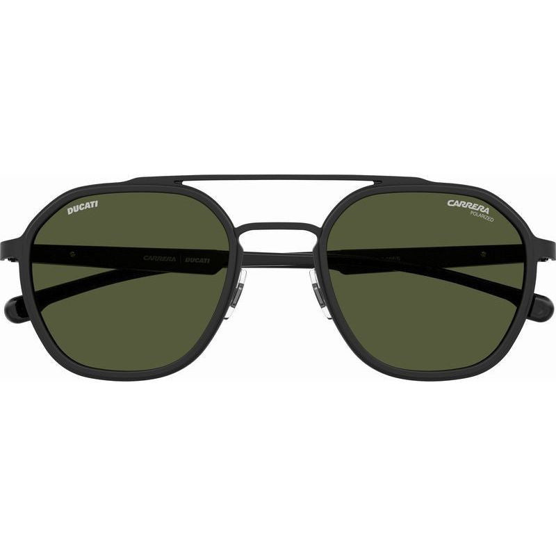 Carduc 005/S, Matte Black/Green Polarised Lenses