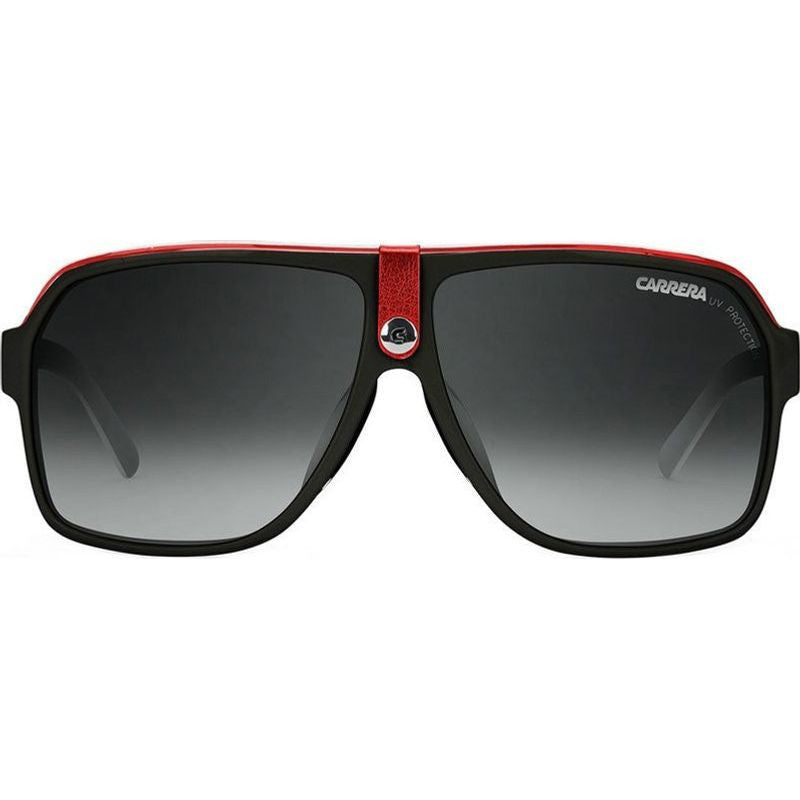 Carrera 33, Black Red/Grey Gradient Lenses
