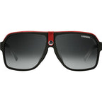 Carrera 33, Black Red/Grey Gradient Lenses