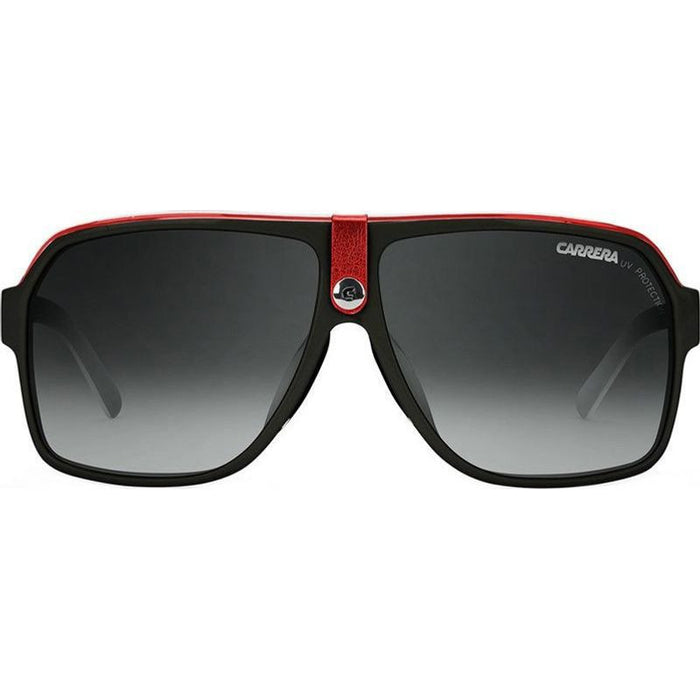 Carrera 33, Black Red/Grey Gradient Lenses