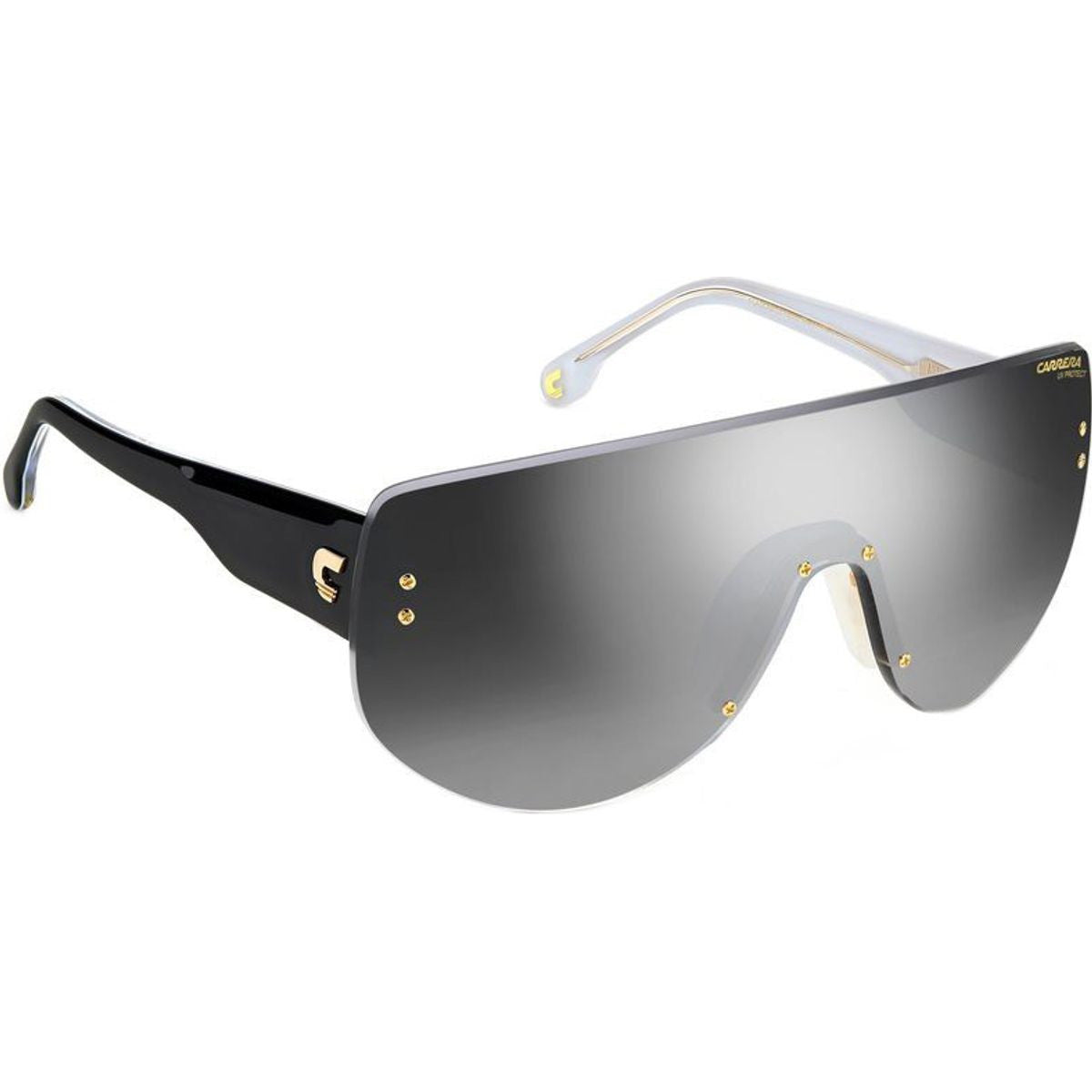Flaglab 12, Silver Black/Silver Mirror Lenses