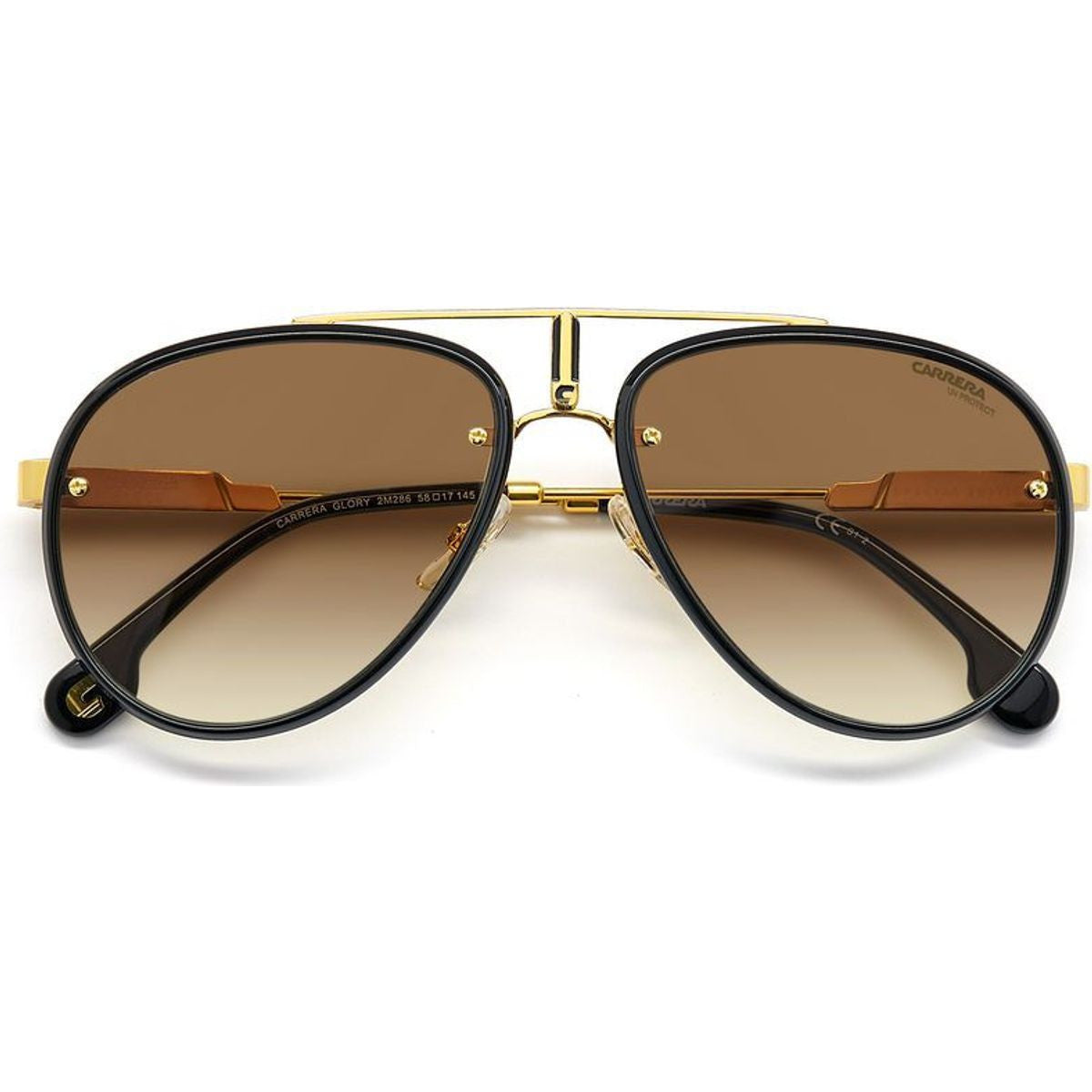 Glory, Black and Gold/Brown Gradient Lenses
