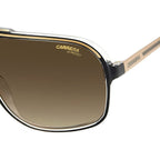 Grand Prix 3, Black Gold/Brown Gradient Lenses