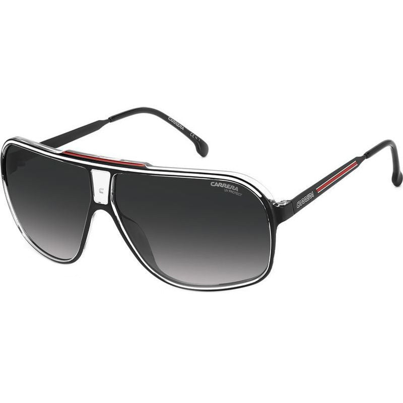 Grand Prix 3, Black Red/Dark Grey Gradient Lenses