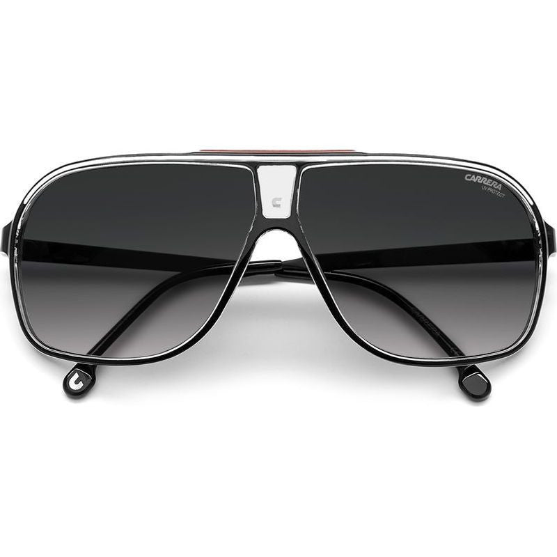 Grand Prix 3, Black Red/Dark Grey Gradient Lenses