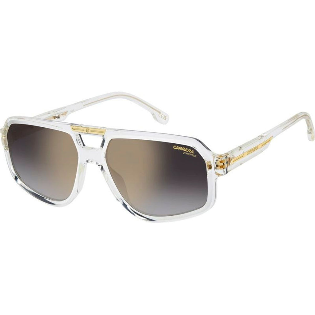 Victory C 26/S, Crystal/Grey Gradient Gold Mirror Lenses