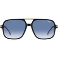 350/S, Black Gold/Dark Blue Gradient Lenses