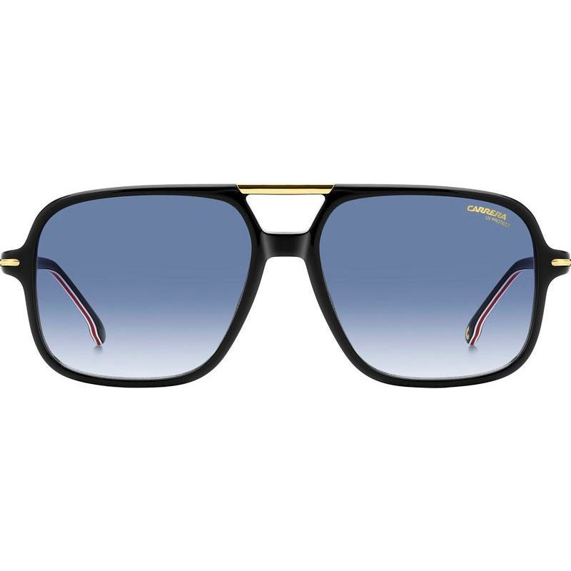 350/S, Black Gold/Dark Blue Gradient Lenses