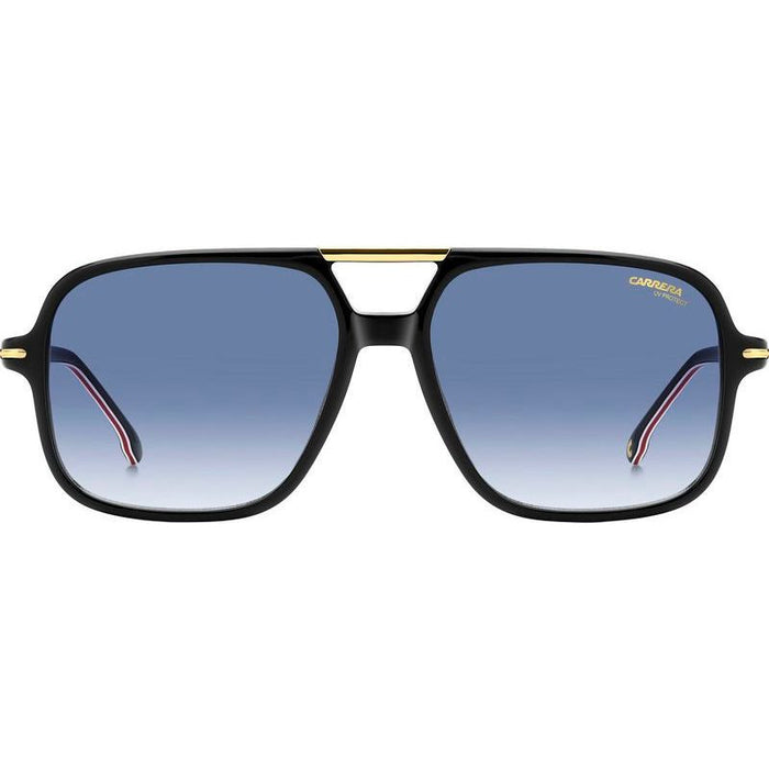 350/S, Black Gold/Dark Blue Gradient Lenses